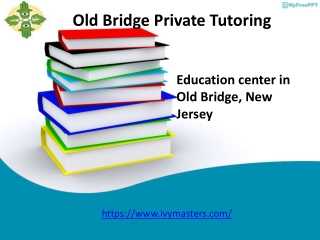 Old Bridge Private Tutoring