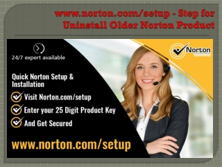 www.norton.com/setup - Step for Uninstall Older Norton Product