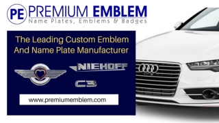 Core Technologies Used To Design The Custom Emblems And Badges