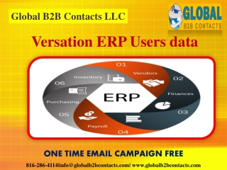 Versation ERP Users data