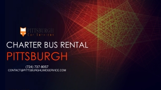 Charter Bus Rental Pittsburgh