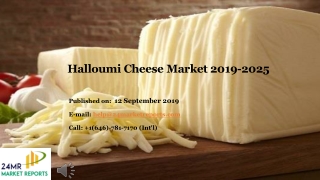 Halloumi Cheese Market 2019-2025