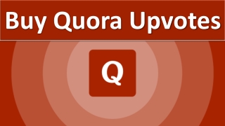 What is Quora Upvotes?