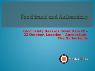 FOOD FRAUD