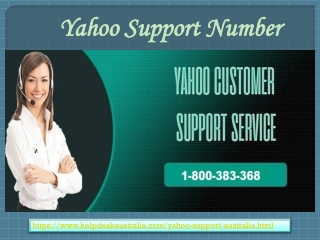 Yahoo Support 1-800-383-368 Number Australia- For Change yahoo Password on iPad