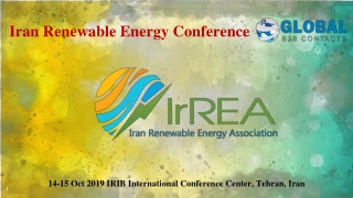 Iran Renewable Energy Conference