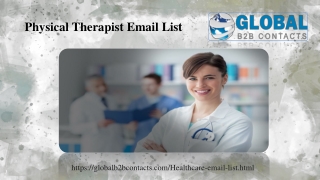 Physical Therapist Email List