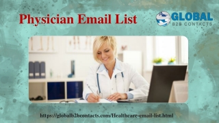 Physician Email List