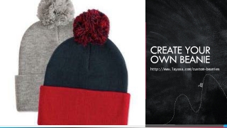 CREATE YOUR OWN BEANIE