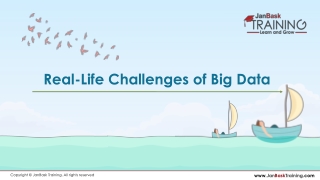 What are some Real-Life Challenges of Big Data? | JanBask Training