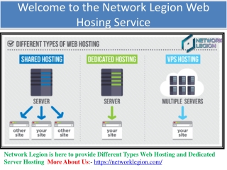 Get Trusted Web Hosting and Dedicated Server Hosting | Network Legion