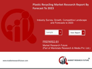 Plastic Recycling Market Research Report - Global Forecast till 2028