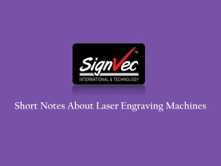 Laser Engraving Machines