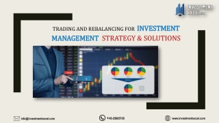 Trading & Rebalancing for Investment Management strategy, solutions & risks
