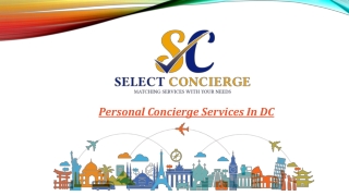Best Concierge Services in Washington DC