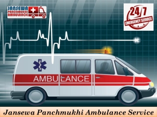 Ground Ambulance with Latest Medical Equipment in Vasant Vihar