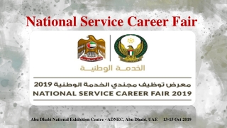 National Service Career Fair