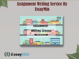 Avail Assignment Writing Service from EssayMin