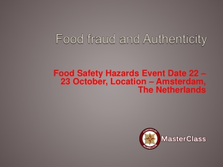 FOOD FRAUD