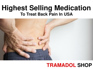 Highest Selling Medication to Treat Back Pain In USA