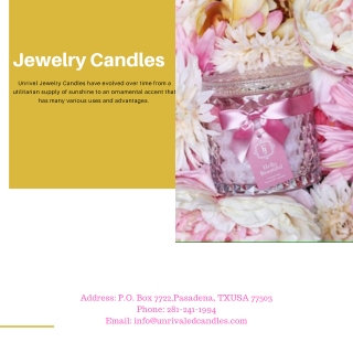 Jewelry Candles