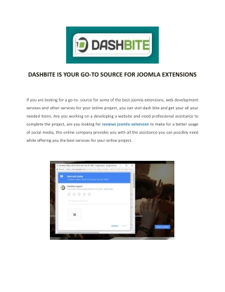 Social Media Reviews | Reviews Joomla Module | Dashbite