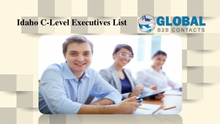 Idaho C Level Executives List