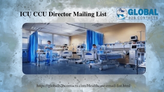 ICU CCU Director Mailing List