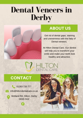 Dental Veneers in Derby