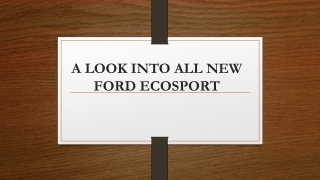 Ford EcoSport