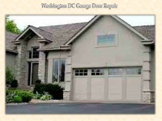 Washington DC Garage Door Repair