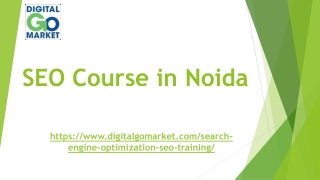 SEO Course in Noida