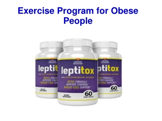 Exercise Program for Obese People