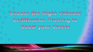 Vmware Training in Delhi