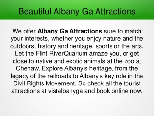 Albany Ga Attractions