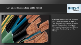 Stringent fire regulations laid worldwide to drive the overall growth of low smoke halogen free cable market
