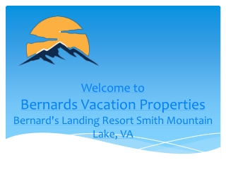 Smith Mountain Lake Vacation House Rentals