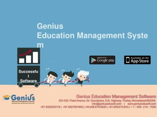 Genius Education Management ERP Software