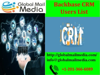 Backbase CRM Users List