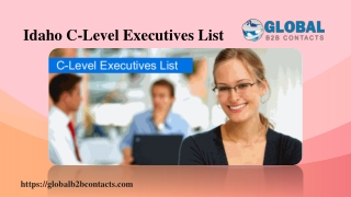 Idaho C Level Executives List