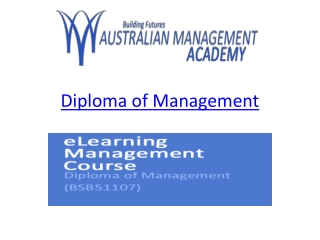 Diploma of Management