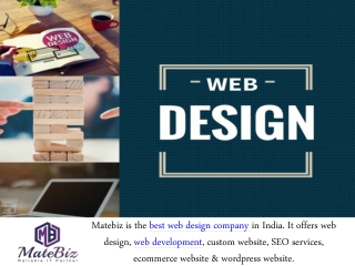 Finding Creative Web Design Company In India - Matebiz