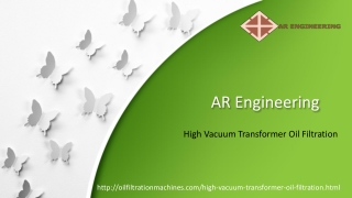 High Vacuum Transformer Oil Filtration Machine In India