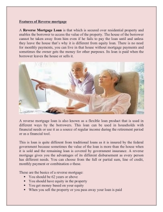 Reverse mortgage in USA - RainmakerReverse