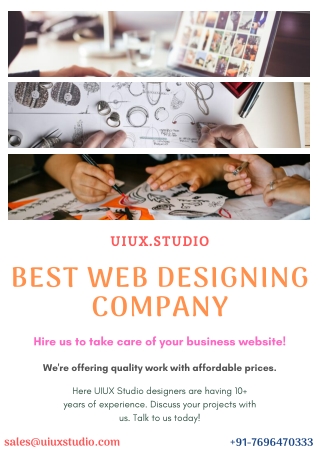 Find The Best Web Designing Company