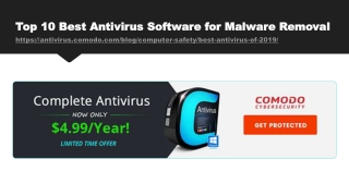 Top 10 Best Antivirus Software for Malware Removal