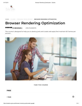 Browser Rendering Optimization - Edukite