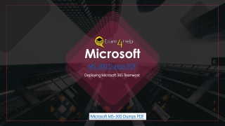Exam4Help | Microsoft MS-300 Practice Dumps PDF - Microsoft MS-300 Dumps PDF