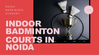 Indoor Badminton Courts in Noida