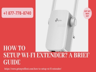 Setup WiFi Extender Instantly Call Our Experts Now